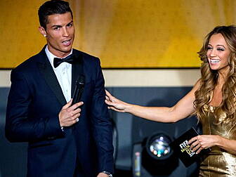 Ronaldo gets hold of the Ballo...